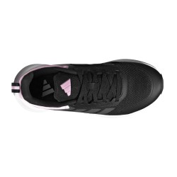 ADIDAS Zapatilla Fortarun 4.0 Negro Rosa Core Black Clear Pink Niño
