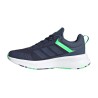 ADIDAS Zapatilla Fortarun 4.0 j Azul Marino Verde Niño