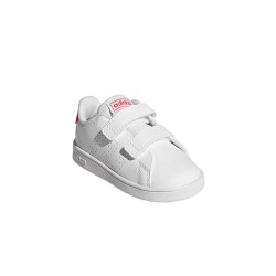 ADIDAS Zapatilla Advantage Lifestyle Court Two Blanco Rosa Could White Real Pink Niño