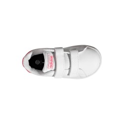 ADIDAS Zapatilla Advantage Lifestyle Court Two Blanco Rosa Could White Real Pink Niño