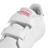 ADIDAS Zapatilla Advantage Lifestyle Court Two Blanco Rosa Could White Real Pink Niño