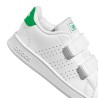 ADIDAS Zapatilla Advantage Lifestyle Court Two Blanco Verde Could White Green Niño