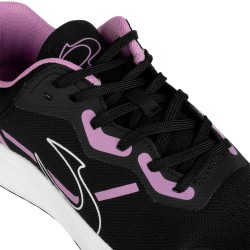 John Smith Zapatilla Rivex Negro Rosa Mujer