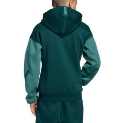 ADIDAS Sudadera Z.N.E. Full Zip Verde Block Hoodie Niño