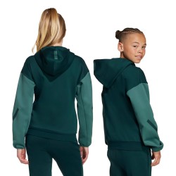 ADIDAS Sudadera Z.N.E. Full Zip Verde Block Hoodie Niño