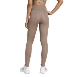 ADIDAS Mallas Optime Essentials Stash Pocket Full Length Marrón Chalky Brown Mujer