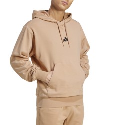 ADIDAS Sudadera Con Capucha Essentials Feelcozy French Terry Marrón Hombre