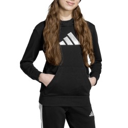 ADIDAS Sudadera Glam Graphic Hoodie Negro Niño