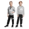ADIDAS Chandal Sportwear Essentials Tracksuit Gris Negro Black Grey Niño