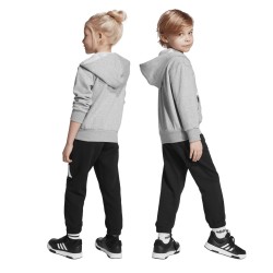 ADIDAS Chandal Sportwear Essentials Tracksuit Gris Negro Black Grey Niño