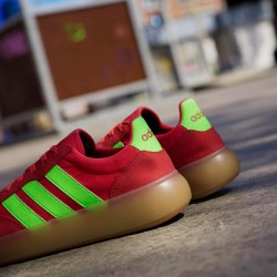 ADIDAS Zapatilla Barreda Decode Rosa Verde Pure Ruby Lime Burst Mujer
