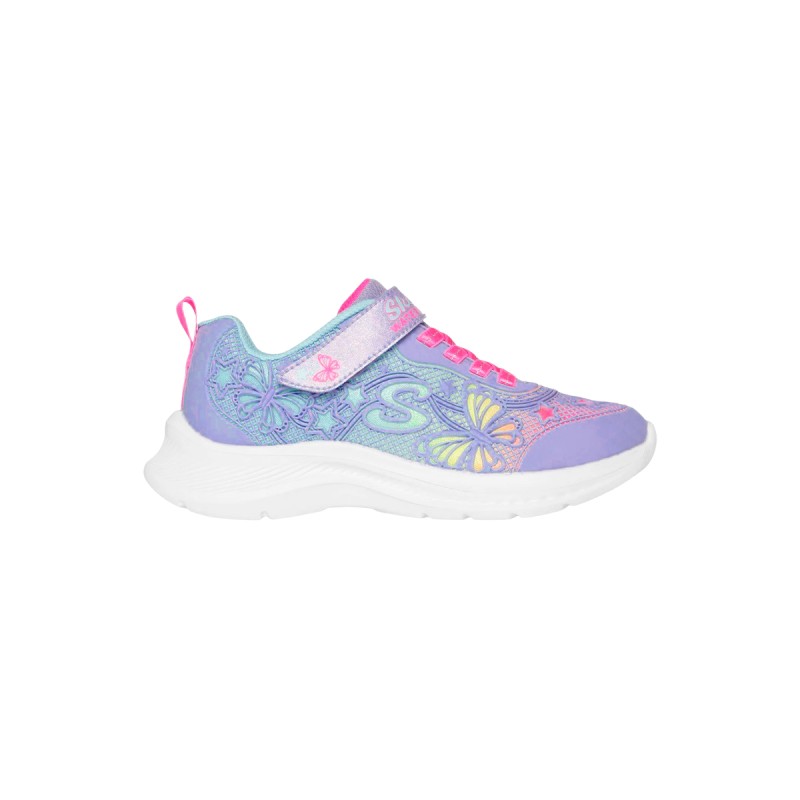 Skechers Zapatillas Jumpsters 2.0 Butterfly Flush Lavanda Multicolor Lavander Multi Niño
