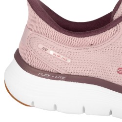 Skechers Zapatilla Slip-in Flex Appeal 5.0 Easy Breezy Rosa Light Mauve Mujer