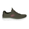 Skechers Zapatilla Summits Summer Blush Verde Olive Mujer