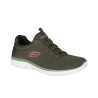 Skechers Zapatilla Summits Summer Blush Verde Olive Mujer