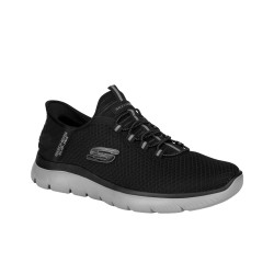 Skechers Zapatilla Slip-ins Summits High Range Negro Gris Charcoal Black Hombre