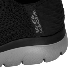 Skechers Zapatilla Slip-ins Summits High Range Negro Gris Charcoal Black Hombre