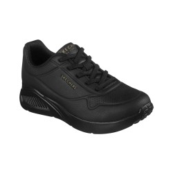 Skechers Zapatilla Uno Lite Lite Work Negro Black Mujer