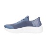 Skechers Zapatilla Go Walk Flex Grand Entry Slip-ins Azul Blue Mujer