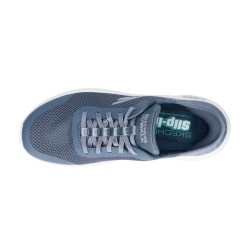 Skechers Zapatilla Go Walk Flex Grand Entry Slip-ins Azul Blue Mujer