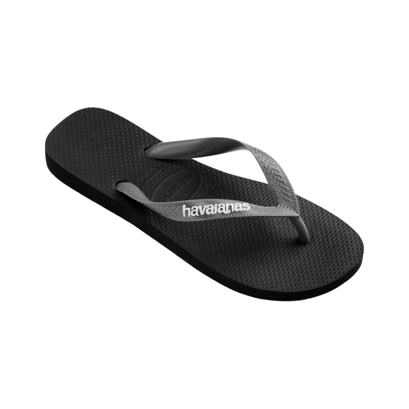 Havaianas Chancla Top Logo Gris Hombre