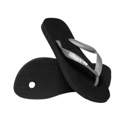 Havaianas Chancla Top Logo Gris Hombre