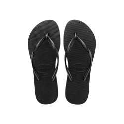 Havaianas Chancla Slim Negro Black Mujer