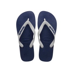 Havaianas Chancla Top Logo Azul Gris Hombre