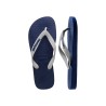 Havaianas Chancla Top Logo Azul Gris Hombre