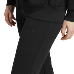 ADIDAS Pantalón chándal W Soft Lux Flared Negro Black Mujer