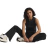 ADIDAS Pantalón chándal W Soft Lux Flared Negro Black Mujer