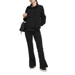 ADIDAS Pantalón chándal W Soft Lux Flared Negro Black Mujer