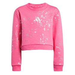 ADIDAS Chándal Everyday Glam Set Rosa Negro Pink Fusion Niño
