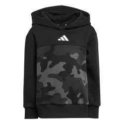 ADIDAS Chándal Seasonal Essentials Little Kids Camo Fleece Negro Black Niño