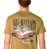 Asics Camiseta Road Graphic Gel Kayano Amarillo Lemon Grass Hombre