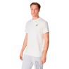 Asics Camiseta Road Graphic Gel Kayano Blanco Granate Cream Hombre