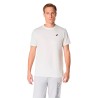 Asics Camiseta Road Graphic Gel Kayano Blanco Granate Cream Hombre