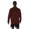 Asics Chaqueta Metarun Waterproof Rojo Dark Red Planet Hombre
