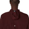 Asics Chaqueta Metarun Waterproof Rojo Dark Red Planet Hombre
