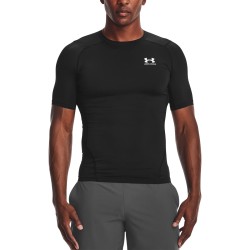 Under Armour Camiseta Térmica Heatgear Negro Black Hombre