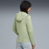 Puma Sudadera Evostripe Full-Zip Verde Lux Army Mujer