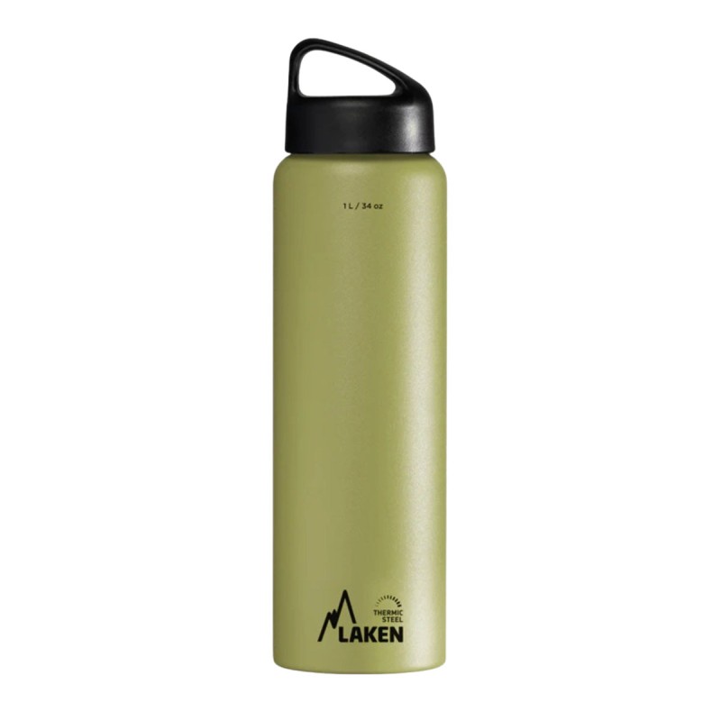 Laken Botella Térmica Acero Inoxidable 1L Kaki