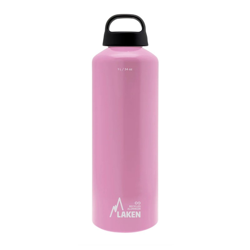 Laken Botella Aluminio Classic 1L Rosa Pink