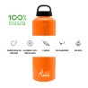 Laken Botella Aluminio Classic 1L Naranja Orange