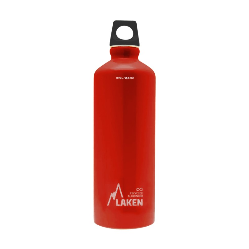 Laken Botella Aluminio Futura 0,75L Rojo Red