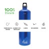 Laken Botella Aluminio Futura 1L Azúl Blue