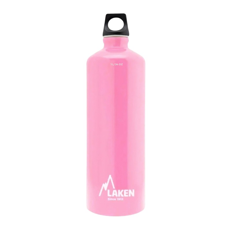 Laken Botella Aluminio Futura 1L Rosa Pink