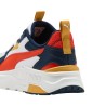 Puma Zapatillas Trinity Lite Blanco Rojo Azúl Amarillo White Fierce Red Persian Blue Yellow Niño