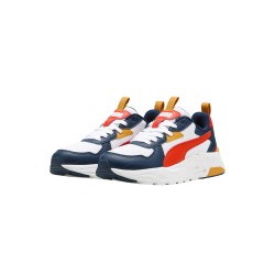 Puma Zapatillas Trinity Lite Blanco Rojo Azúl Amarillo White Fierce Red Persian Blue Yellow Niño