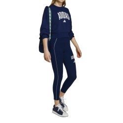 ADIDAS Sudadera Seasonals Essentials Collegiate Typography Crewneck Azul Dark BlueNiño